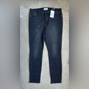 NWT Frame Le High Skinny jeans - 31 - faded black